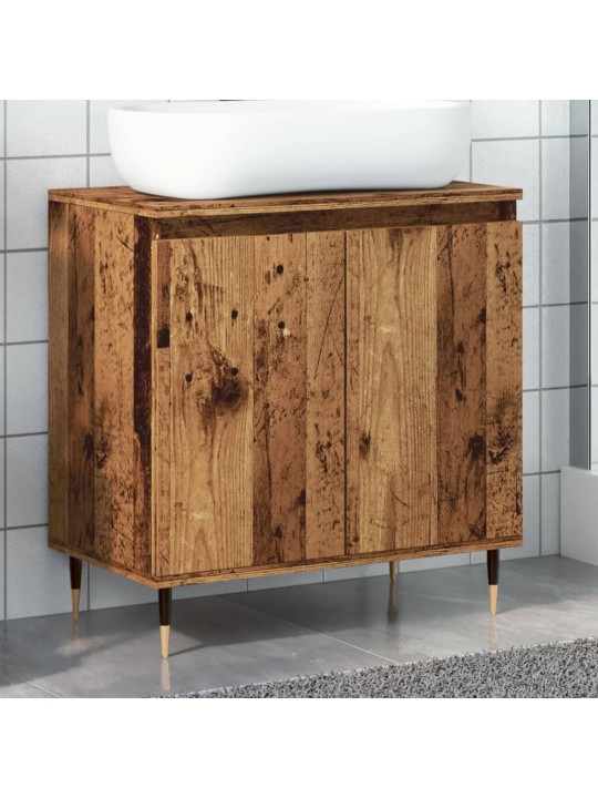 Koupelnová skříňka old wood 58 x 33 x 60 cm kompozitní dřevo