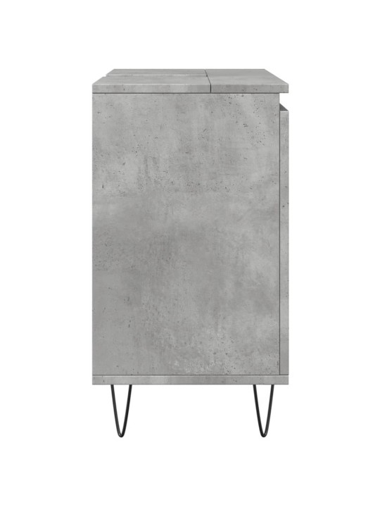 Koupelnová skříňka betonově šedá 58x33x60 cm kompozitní dřevo