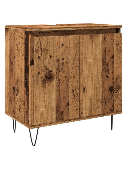 Koupelnová skříňka old wood 58 x 33 x 60 cm kompozitní dřevo