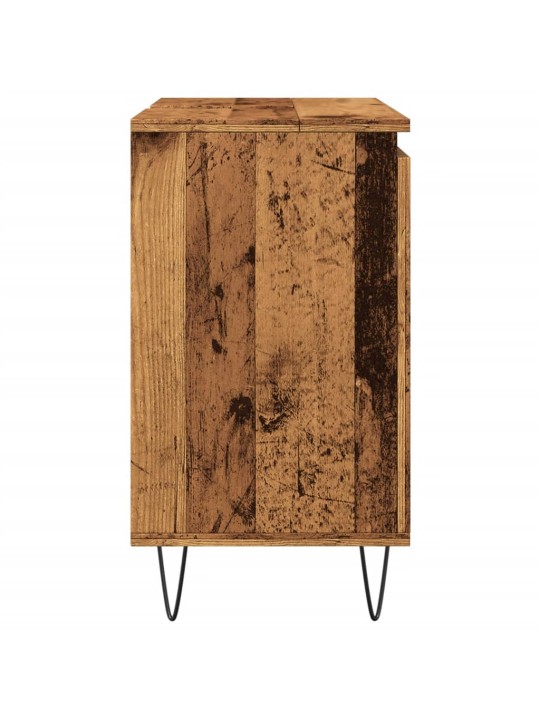 Koupelnová skříňka old wood 58 x 33 x 60 cm kompozitní dřevo