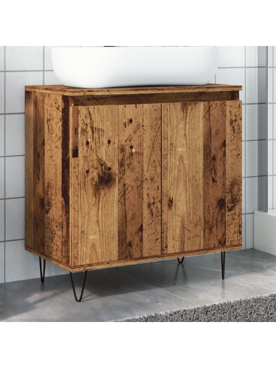 Koupelnová skříňka old wood 58 x 33 x 60 cm kompozitní dřevo