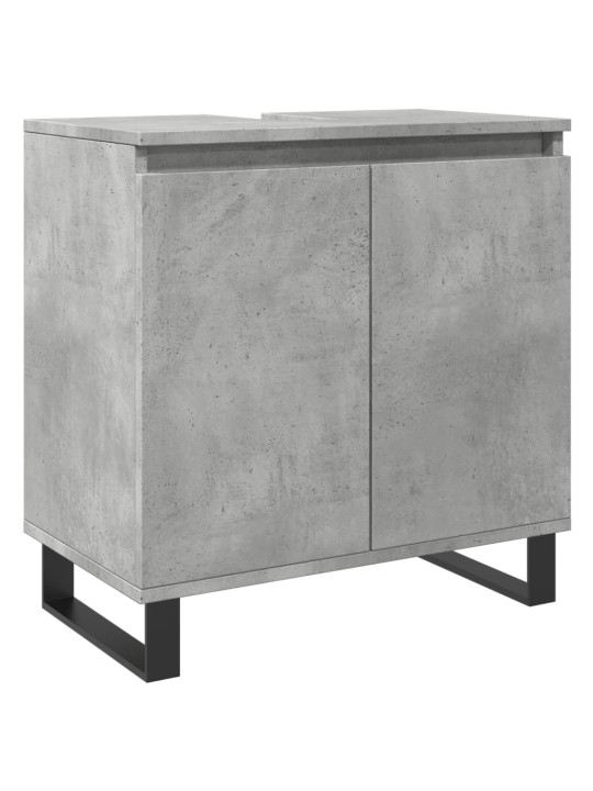 Koupelnová skříňka betonově šedá 58x33x60 cm kompozitní dřevo