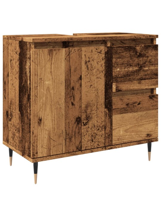 Koupelnová skříňka old wood 65 x 33 x 60 cm kompozitní dřevo