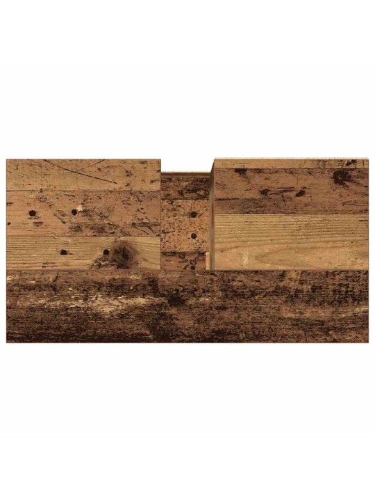 Koupelnová skříňka pod umyvadlo old wood 65x33x60 cm kompozit