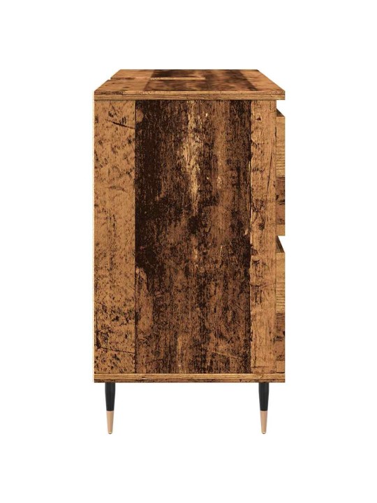 Koupelnová skříňka old wood 80 x 33 x 60 cm kompozitní dřevo