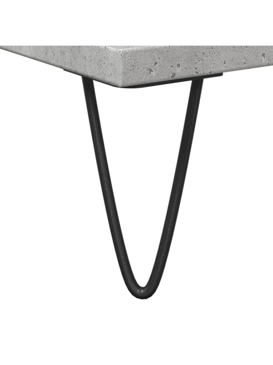Koupelnová skříňka betonově šedá 80x33x60 cm kompozitní dřevo
