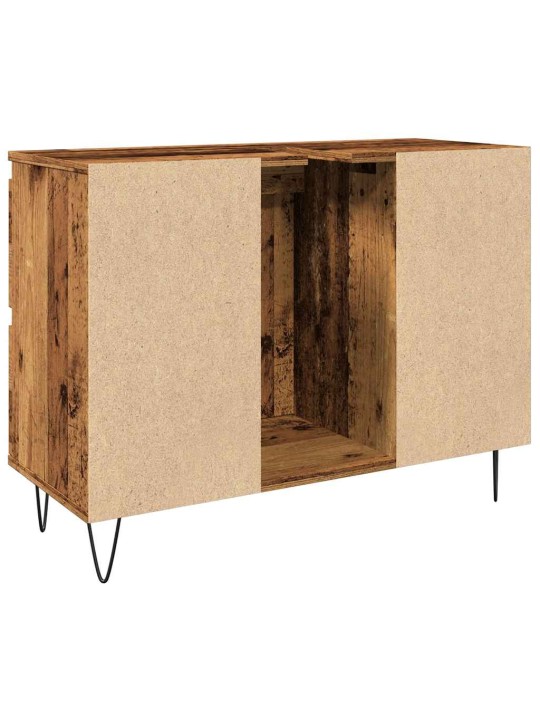 Koupelnová skříňka old wood 80 x 33 x 60 cm kompozitní dřevo