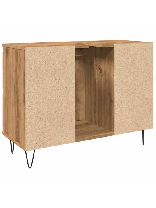 Koupelnová skříňka dub artisan 80 x 33 x 60 cm kompozitní dřevo
