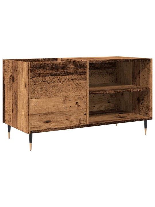 Skříňka na LP desky old wood 84,5 x 38 x 48 cm kompozitní dřevo