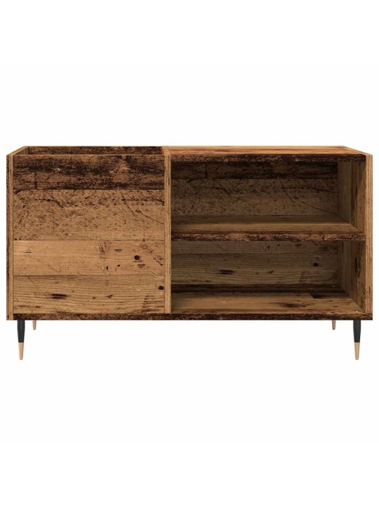 Skříňka na LP desky old wood 84,5 x 38 x 48 cm kompozitní dřevo