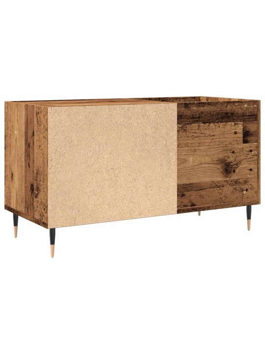Skříňka na LP desky old wood 84,5 x 38 x 48 cm kompozitní dřevo