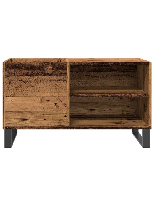 Skříňka na LP desky old wood 84,5 x 38 x 48 cm kompozitní dřevo