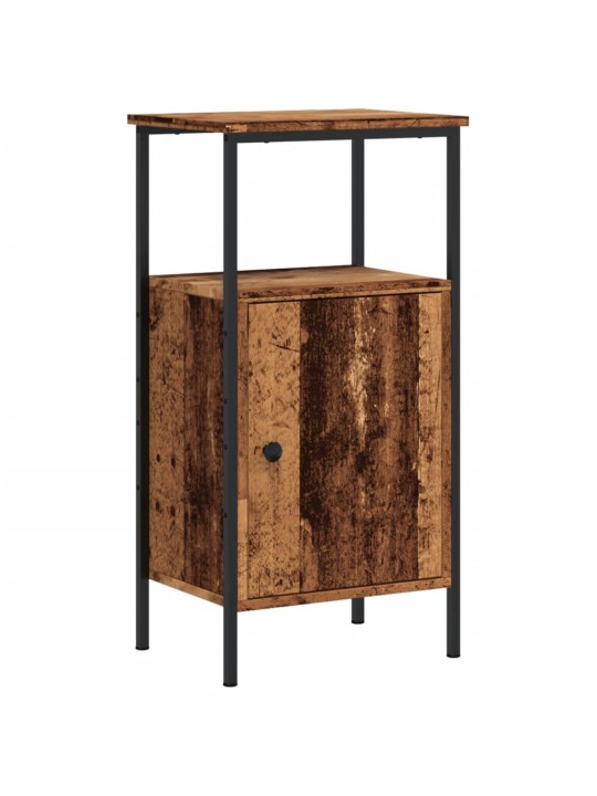Noční stolek old wood 41 x 31 x 80 cm kompozitní dřevo