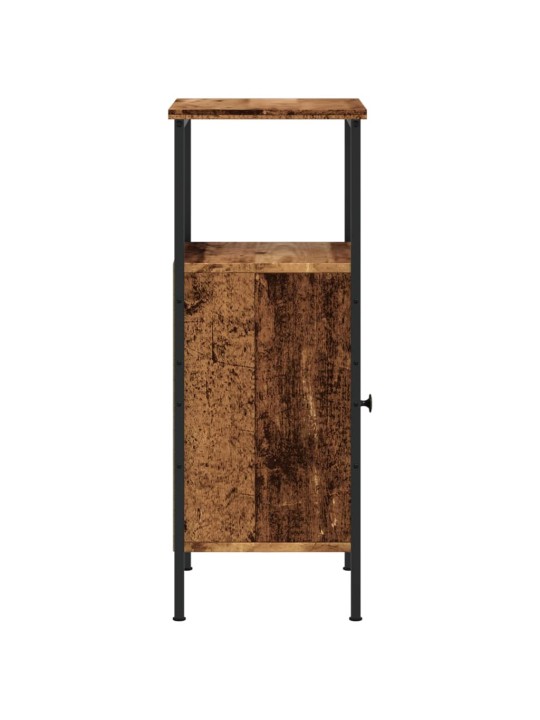 Noční stolky 2 ks old wood 41 x 31 x 80 cm kompozitní dřevo