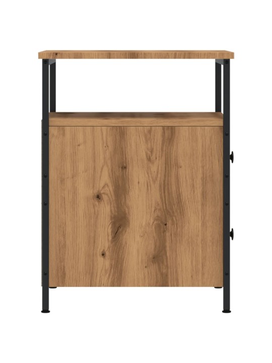 Noční stolky 2 ks dub artisan 44 x 45 x 60 cm kompozitní dřevo