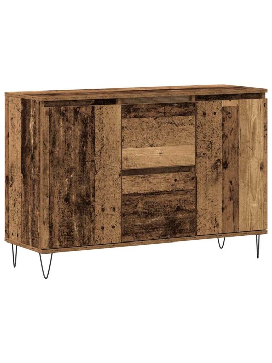 Příborník old wood 104 x 35 x 70 cm kompozitní dřevo