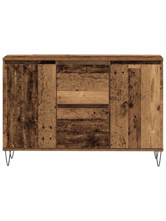Příborník old wood 104 x 35 x 70 cm kompozitní dřevo