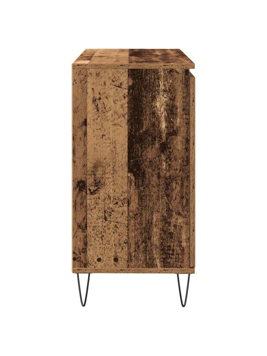 Příborník old wood 104 x 35 x 70 cm kompozitní dřevo