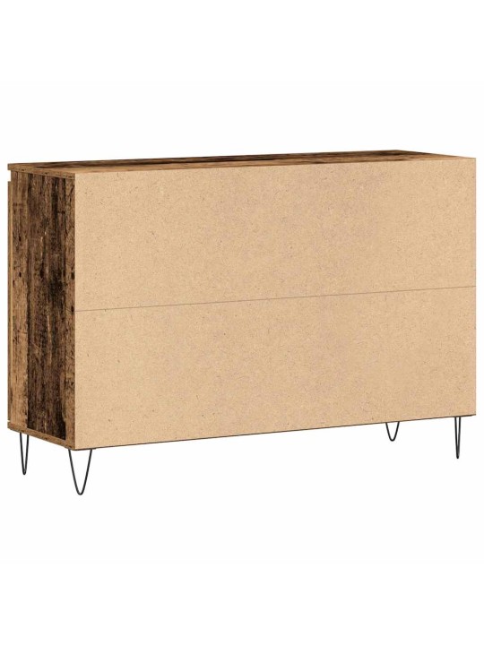 Příborník old wood 104 x 35 x 70 cm kompozitní dřevo