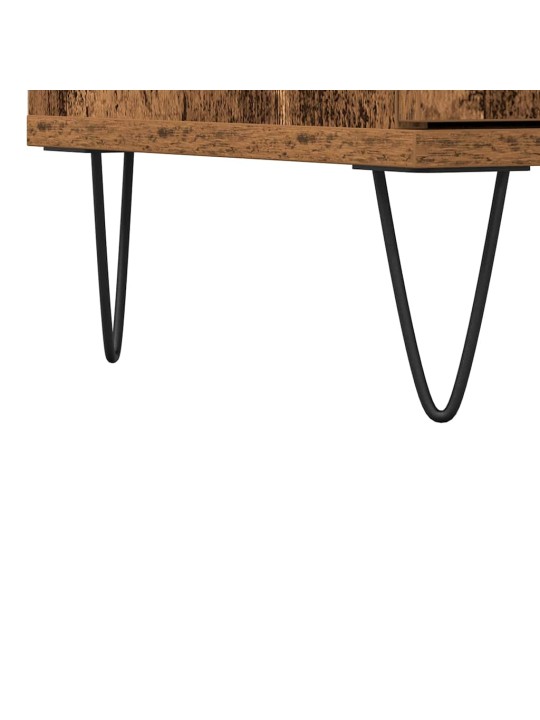 Příborník old wood 104 x 35 x 70 cm kompozitní dřevo