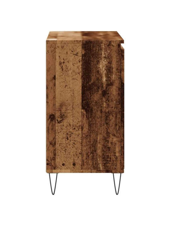 Příborník old wood 104 x 35 x 70 cm kompozitní dřevo