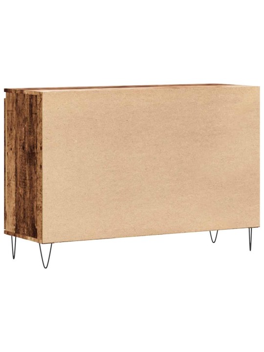 Příborník old wood 104 x 35 x 70 cm kompozitní dřevo