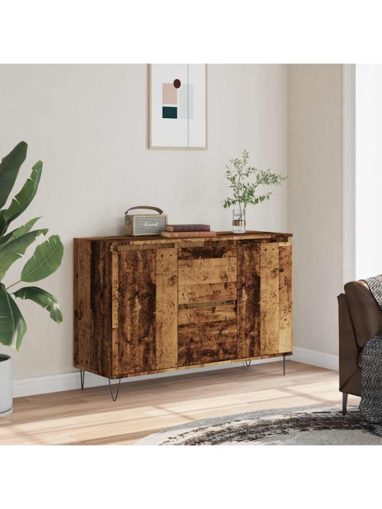 Příborník old wood 104 x 35 x 70 cm kompozitní dřevo