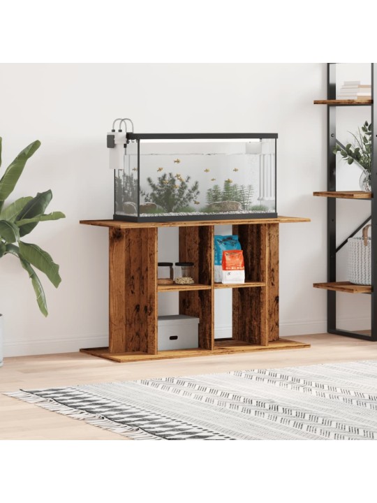 Stojan na akvárium old wood 100 x 40 x 60 cm kompozitní dřevo