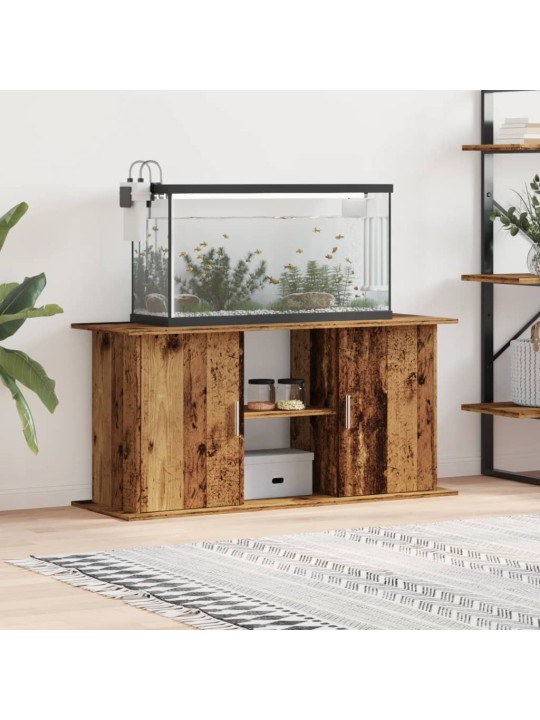 Stojan na akvárium old wood 121 x 41 x 58 cm kompozitní dřevo
