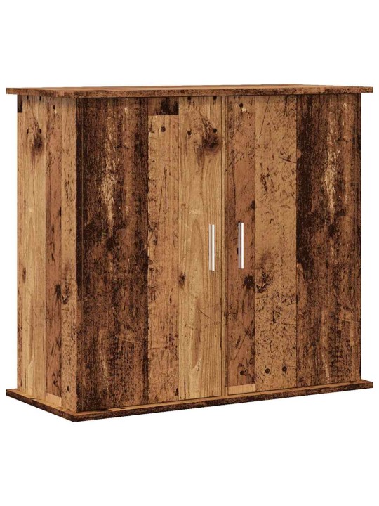 Stojan na akvárium old wood 81 x 36 x 73 cm kompozitní dřevo