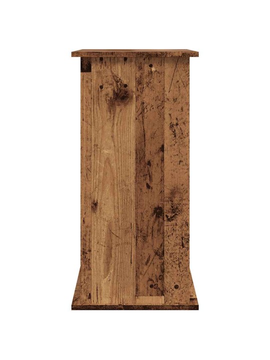 Stojan na akvárium old wood 81 x 36 x 73 cm kompozitní dřevo