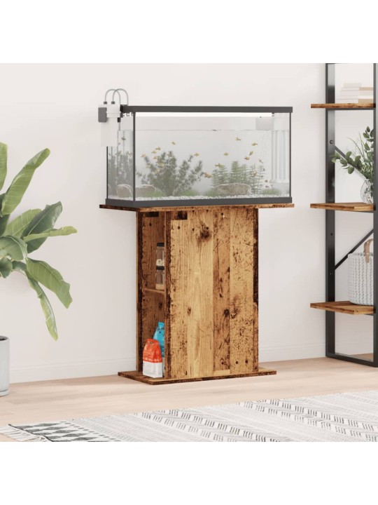 Stojan na akvárium old wood 36 x 75 x 72,5 cm kompozitní dřevo
