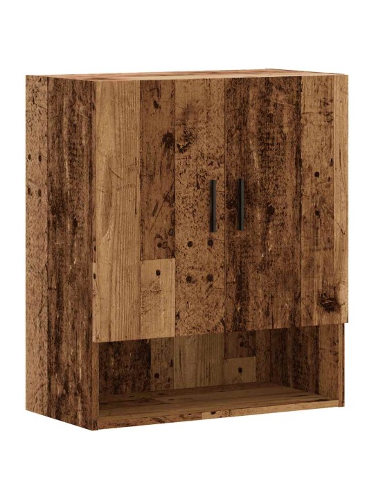 Nástěnná skříňka old wood 60 x 31 x 70 cm kompozitní dřevo