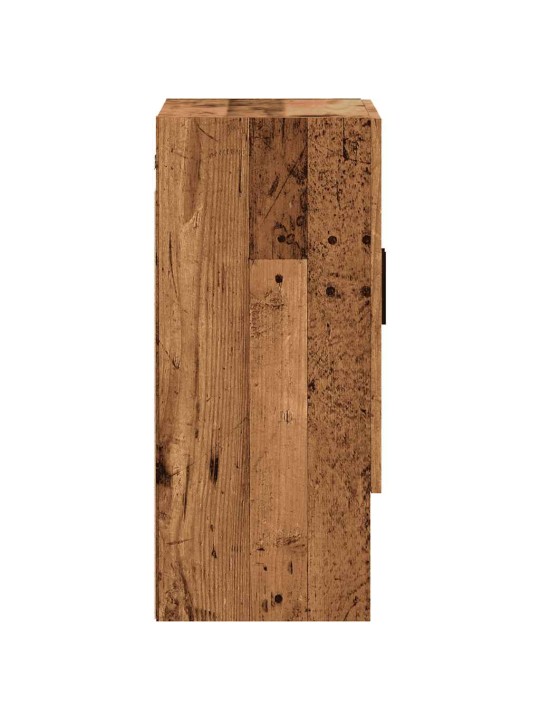 Nástěnná skříňka old wood 60 x 31 x 70 cm kompozitní dřevo