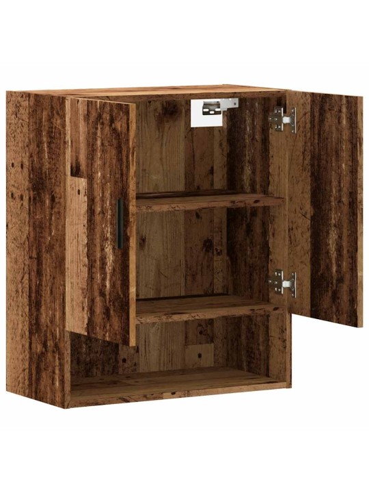 Nástěnná skříňka old wood 60 x 31 x 70 cm kompozitní dřevo