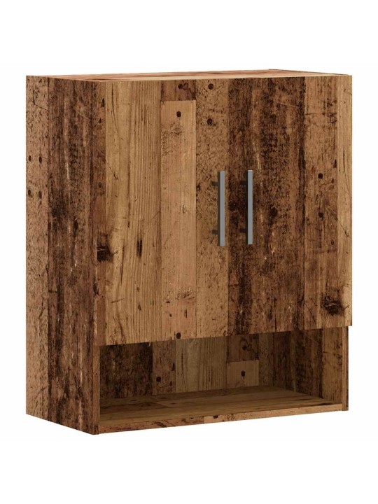 Nástěnná skříňka old wood 60 x 31 x 70 cm kompozitní dřevo