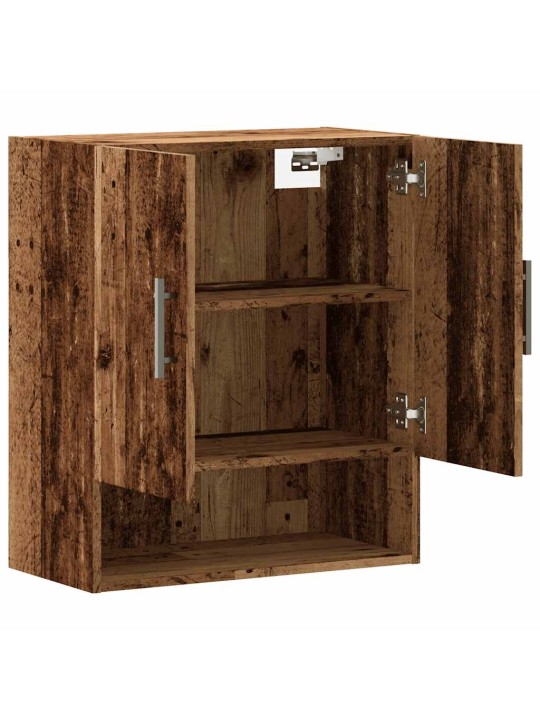 Nástěnná skříňka old wood 60 x 31 x 70 cm kompozitní dřevo