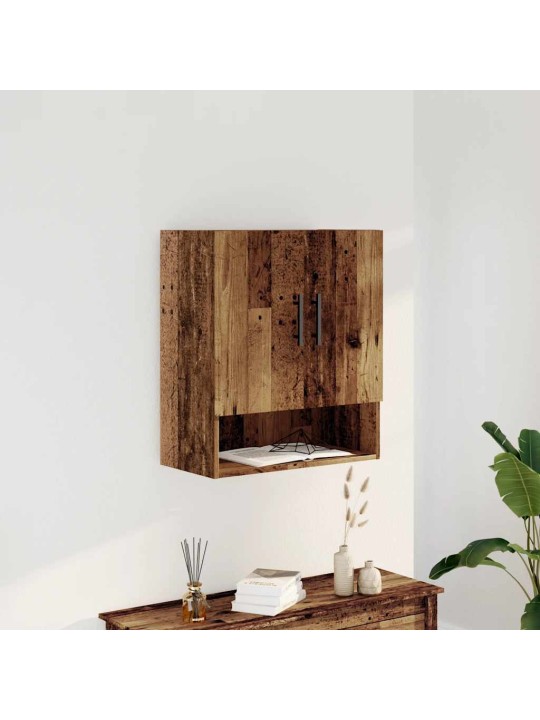 Nástěnná skříňka old wood 60 x 31 x 70 cm kompozitní dřevo