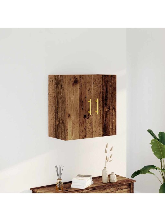 Nástěnná skříňka old wood 60 x 31 x 60 cm kompozitní dřevo