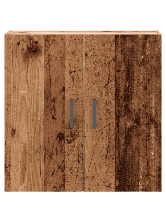 Nástěnná skříňka old wood 60 x 31 x 60 cm kompozitní dřevo
