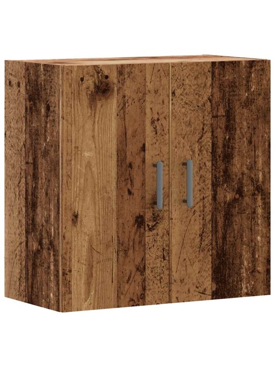 Nástěnná skříňka old wood 60 x 31 x 60 cm kompozitní dřevo