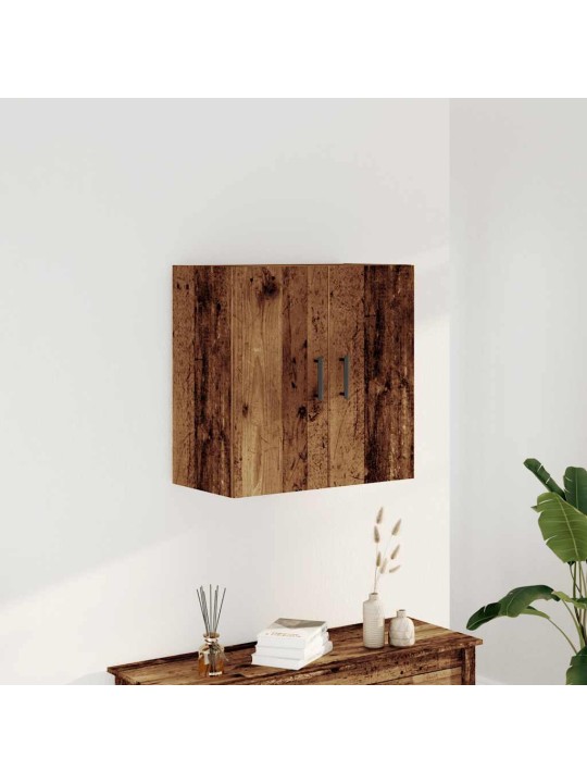 Nástěnná skříňka old wood 60 x 31 x 60 cm kompozitní dřevo