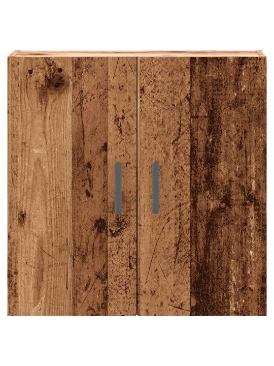 Nástěnná skříňka old wood 60 x 31 x 60 cm kompozitní dřevo