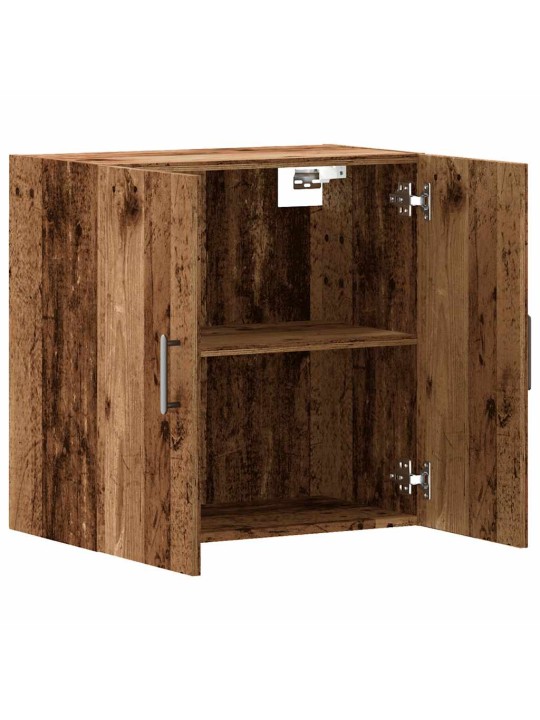 Nástěnná skříňka old wood 60 x 31 x 60 cm kompozitní dřevo