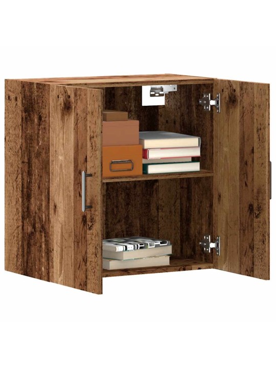 Nástěnná skříňka old wood 60 x 31 x 60 cm kompozitní dřevo