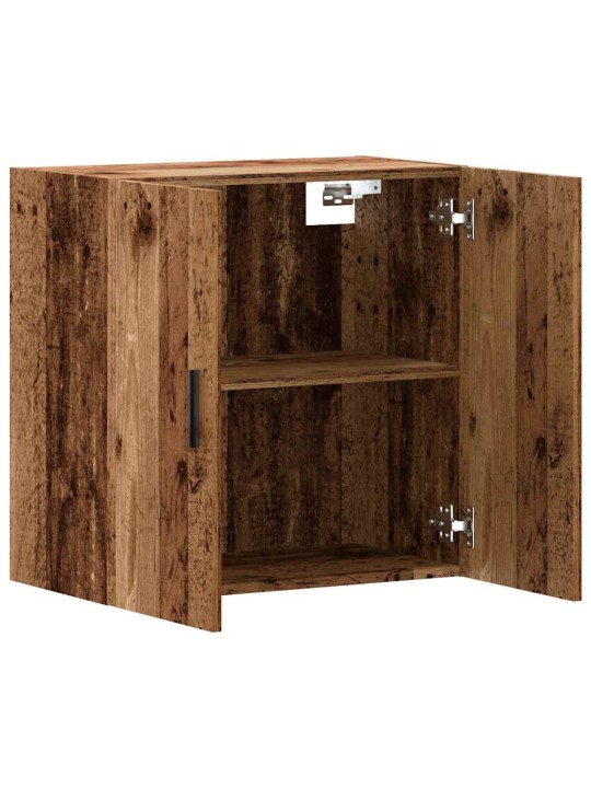 Nástěnná skříňka old wood 60 x 31 x 60 cm kompozitní dřevo