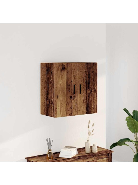 Nástěnná skříňka old wood 60 x 31 x 60 cm kompozitní dřevo