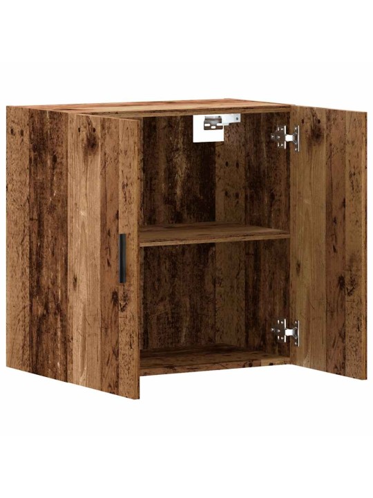 Nástěnná skříňka old wood 60 x 31 x 60 cm kompozitní dřevo