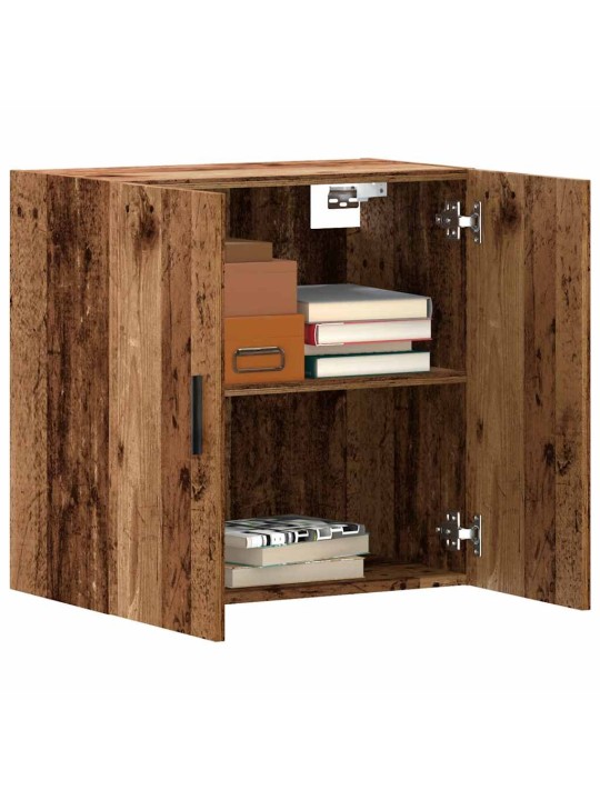 Nástěnná skříňka old wood 60 x 31 x 60 cm kompozitní dřevo
