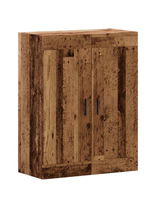 Nástěnná skříňka old wood 69,5 x 34 x 90 cm kompozitní dřevo